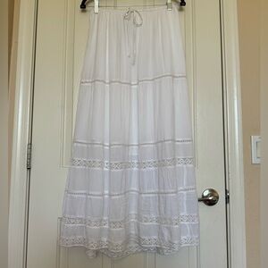 Hollister Adjustable-Rice Maxi Skirt